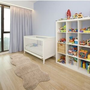 Seavish Soft Faux Fur Rug, Fluffy Sheepskin Rug, 2x5 ft Beige Shag Carpet Rug